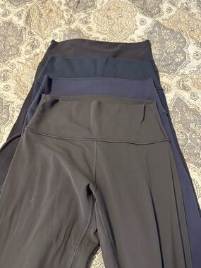 Lululemon Align Leggings-blue and grey